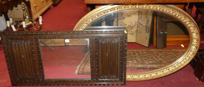 Lot 1353 - A contemporary acanthus leaf gilt decorated...