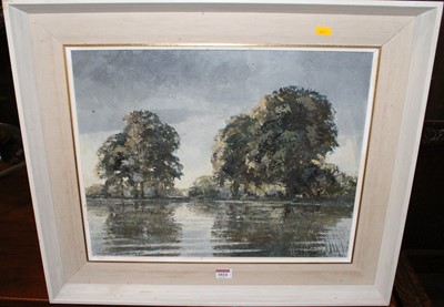 Lot 1024 - Cavendish Morton (1911-2015) - River landscape,...