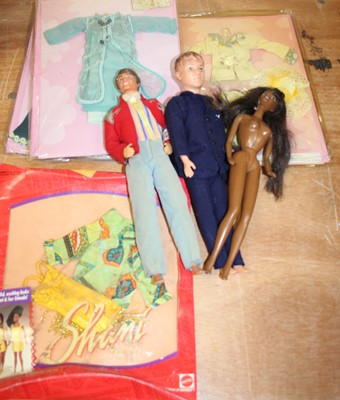 Lot 1460 - One box of mixed Shami by Mattell doll...