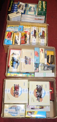 Lot 1466 - Four boxes of mixed playworn and boxed Corgi...