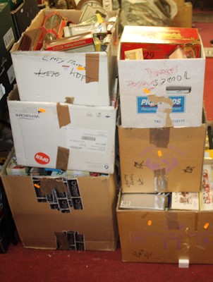 Lot 1471 - Six boxes of mixed empty diecast model boxes