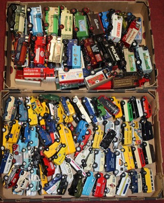 Lot 1474 - Two trays of mixed unboxed and loose Corgi...
