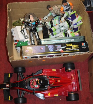 Lot 1478 - One tray of mainly TV related children's toys...
