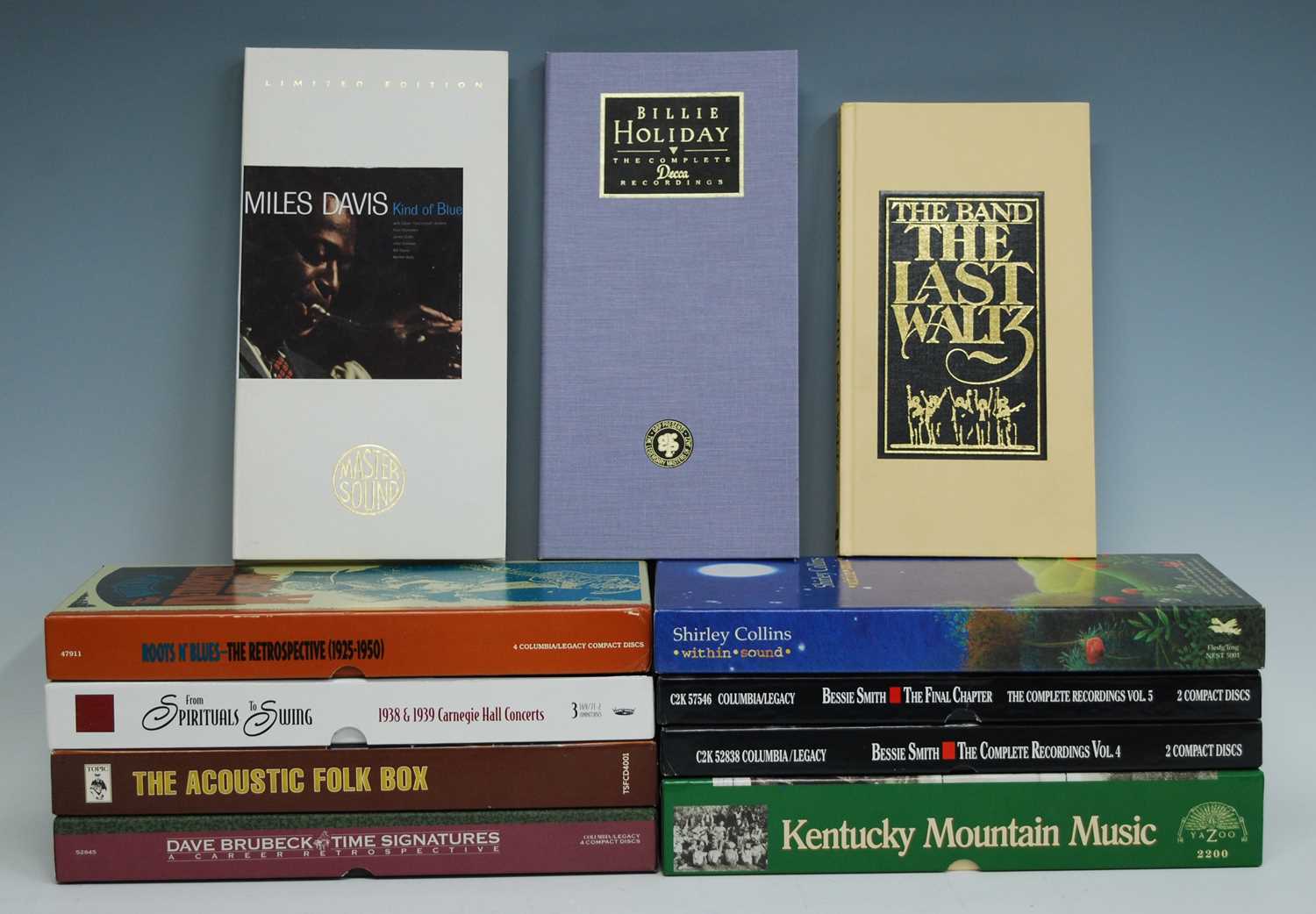 Lot 1038 - Blues/Jazz/Folk, a collection of CD box-sets...