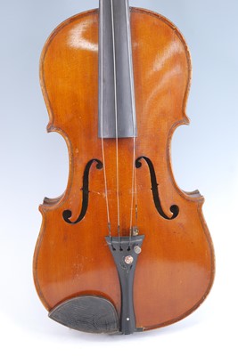 Lot 1108 - An early 20th century Continental violin,...