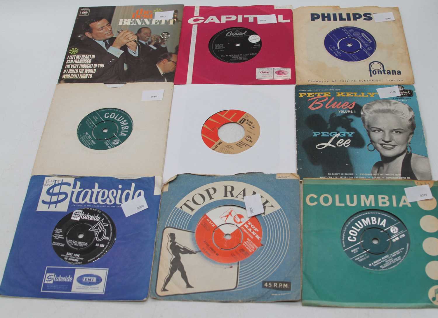Lot 1071 - A large collection of assorted 7" singles...