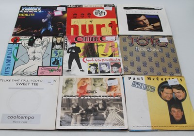 Lot 1058 - A collection of assorted 7" singles mainly...