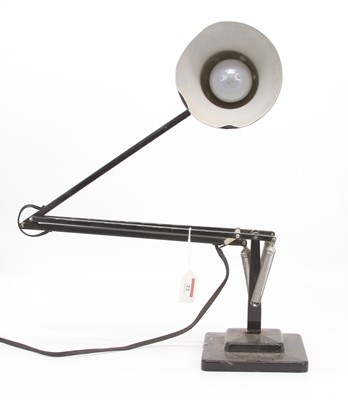 Lot 22 - A mid 20th century Herbert Terry black painted...