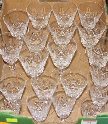 Lot 73 - A set of eleven Stuart Crystal drinking...
