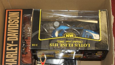 Lot 92 - A Bburago BMW M Roadster 1/18 scale, together...