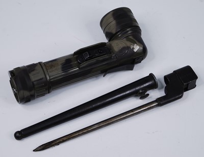 Lot 532 - A British No.4 Mk II spike bayonet and...