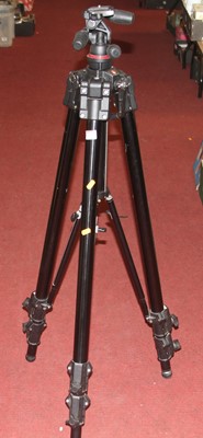 Lot 87 - A Benro gimbal head camera accessory, together...