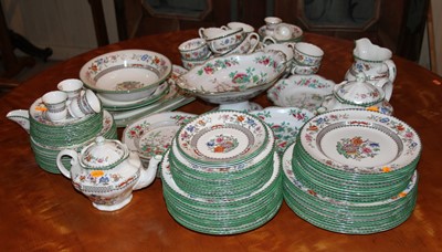 Lot 4046 - A Copeland Spode dinner service, in the...
