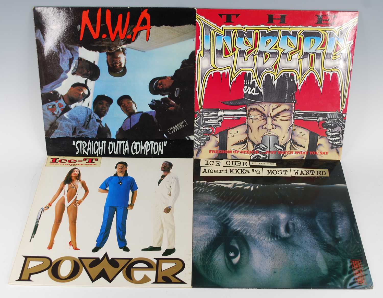Lot 1021 - A small collection of LP's and 12" vinyl, to...