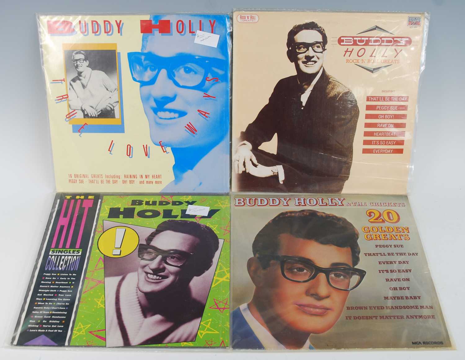 Lot 1030 - Buddy Holly, a collection of twenty eight LP's...