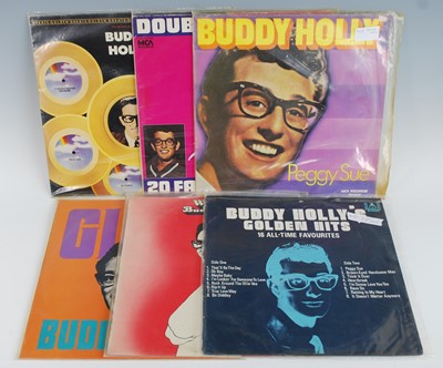 Lot 1030 - Buddy Holly, a collection of twenty eight LP's...