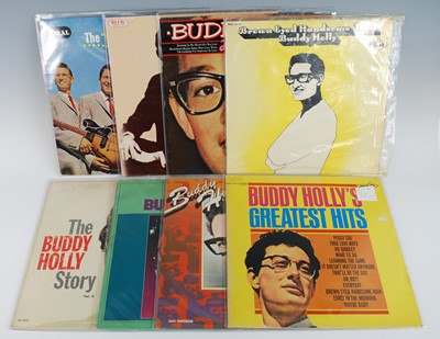Lot 1030 - Buddy Holly, a collection of twenty eight LP's...