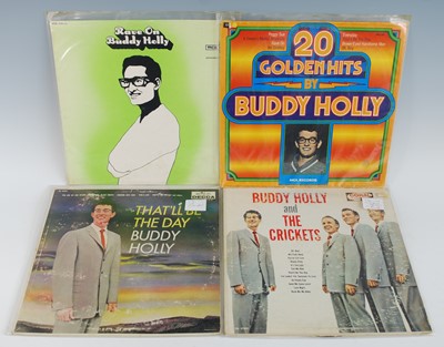 Lot 1030 - Buddy Holly, a collection of twenty eight LP's...