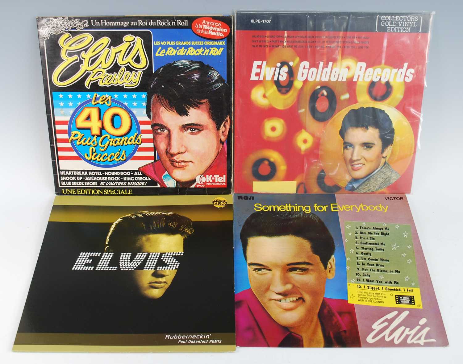 Lot 1036 - Elvis Presley, a collection of 12" vinyl to...