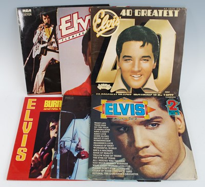 Lot 1036 - Elvis Presley, a collection of 12" vinyl to...