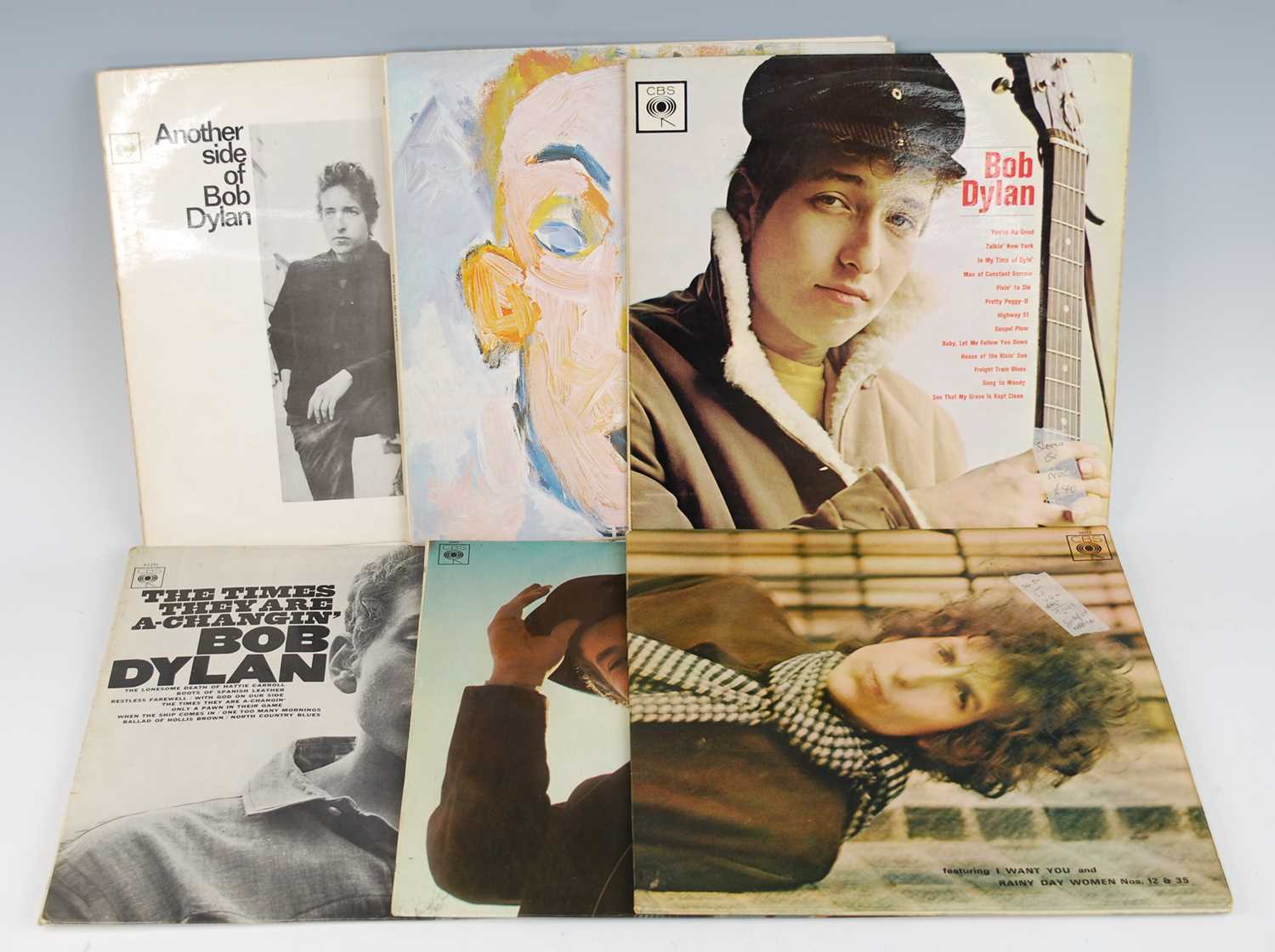 Lot 1055 - Bob Dylan, a collection of 12" vinyl to...