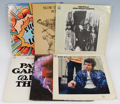Lot 1055 - Bob Dylan, a collection of 12" vinyl to...