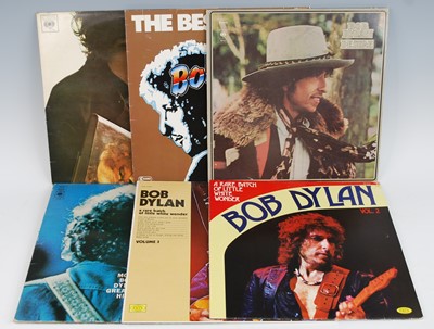 Lot 1055 - Bob Dylan, a collection of 12" vinyl to...