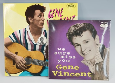 Lot 1033 - Gene Vincent, Star 56-58, French 3 LP box set,...