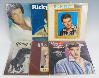 Lot 1034 - Rick Nelson, a collection of twenty-two LP's...