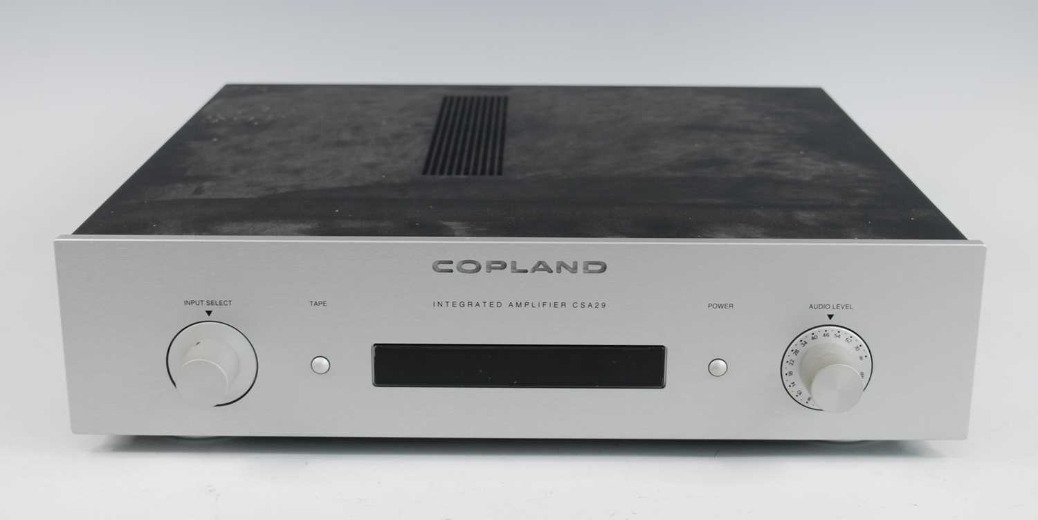 Lot 1095 - A Copland CSA29 Integrated Amplifier, serial...
