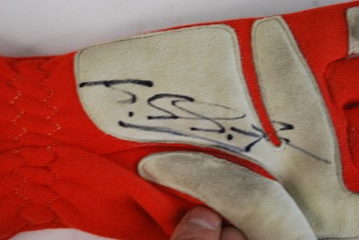 Lot 1281 - Formula 1, a pair of OMP Racing Gloves, with...