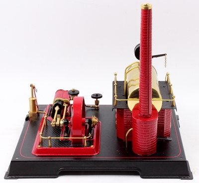 Lot 4 - Wilesco D21 Stationary Steam Plant, comprising...