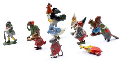Lot 1795 - A collection of 11 Britains Cococubs, with...