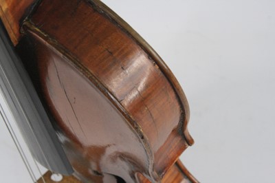 Lot 1106 - An early 20th century violin, having a one...