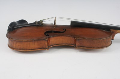 Lot 1106 - An early 20th century violin, having a one...