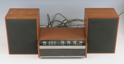 Lot 1101 - A Deccsound 610 teak cased amplifier, serial...