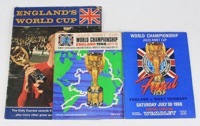 Lot 1264 - World Cup 1966, a collection of ten tickets...