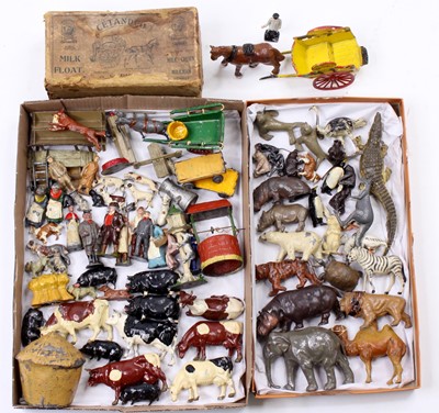 Lot 1803 - 2 trays containing a collection of mostly...