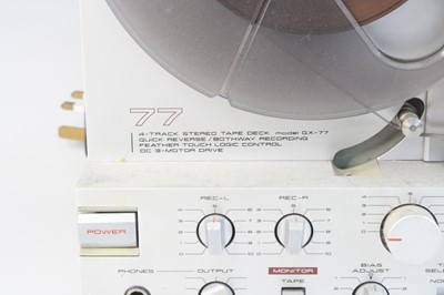 Lot 1097 - An Akai GX-77 4-Track Stereo Tape Deck, quick...