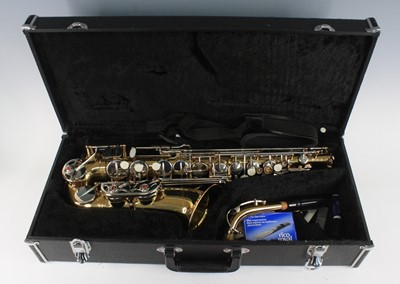 Lot 1114 - A Schwarzschild Super Sax alto saxophone, with...