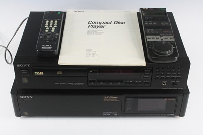 Lot 1087 - A Sony SLV-815 stereo video cassette recorder,...