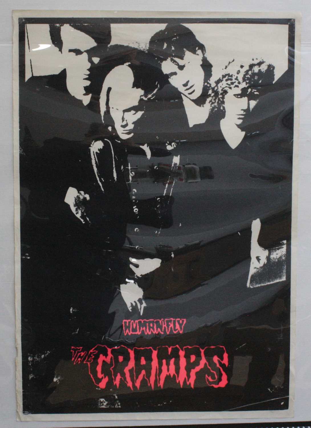 Lot 1145 - The Cramps, a promotional poster for the 1983...