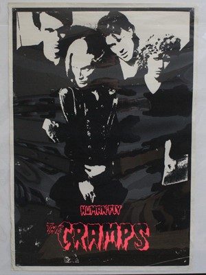 Lot 1145 - The Cramps, a promotional poster for the 1983...