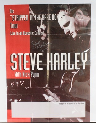 Lot 1008 - Steve Harley With Nick Pynn, a promotional...