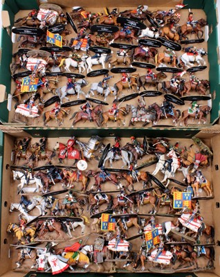 Lot 1756 - 80+ various Del Prado white metal hand painted...