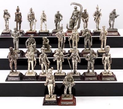 Lot 1785 - 25 various Pewter and White Metal Royal...