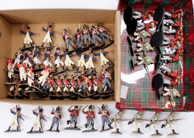 Lot 1752 - 2 trays of mixed modern release Britains...