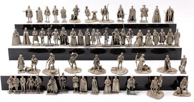 Lot 1786 - Collection of Franklin Mint Pewter and silver...