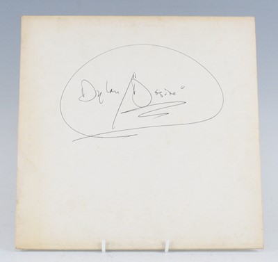 Lot 1018 - Bob Dylan, Desire, White label with hand...