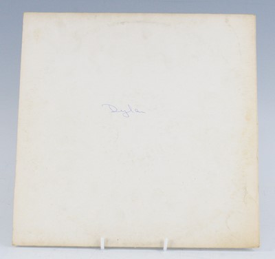 Lot 1018 - Bob Dylan, Desire, White label with hand...